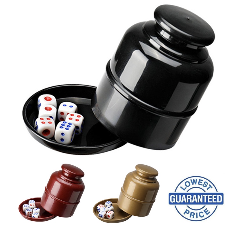 1PCS Dice Cup Entertainment Hand Shaking Cup For Bar KTV Board