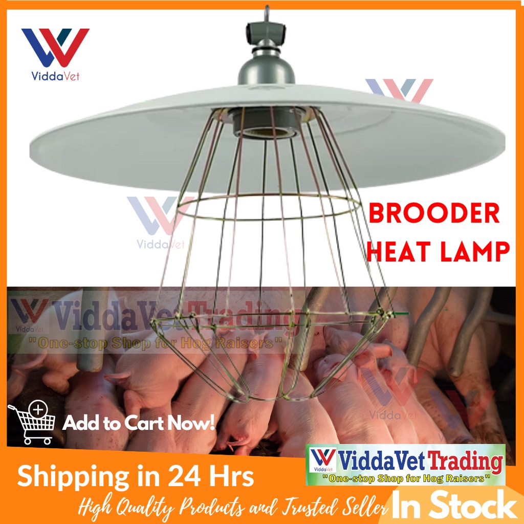 Heating Lamp Cover Heating Cover Brooder lamp For Pigs Viddavet Brooder