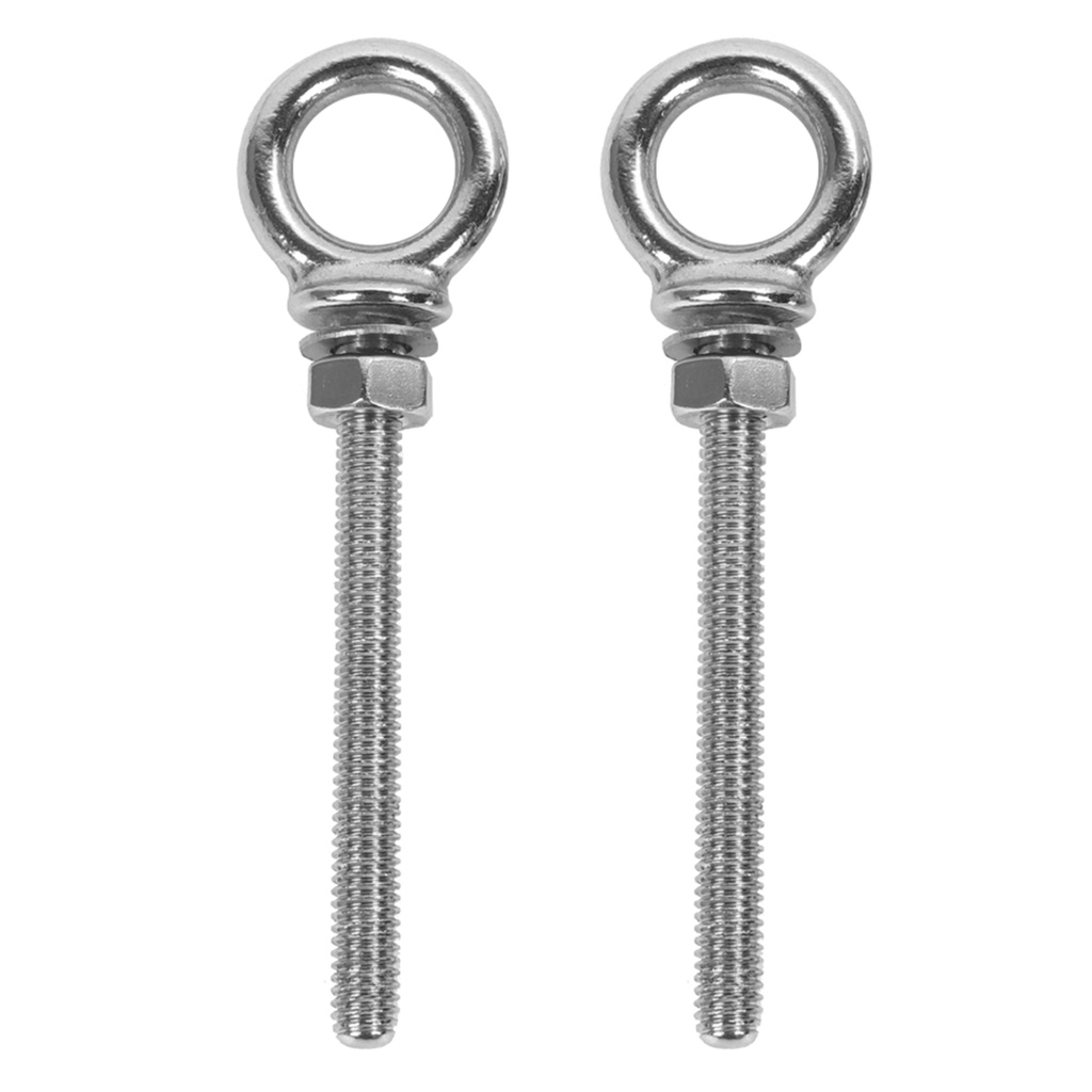 Eye Hooks Screw Eyebolts Stainless Steel Hook Screw Hook Bolt Eye Hook