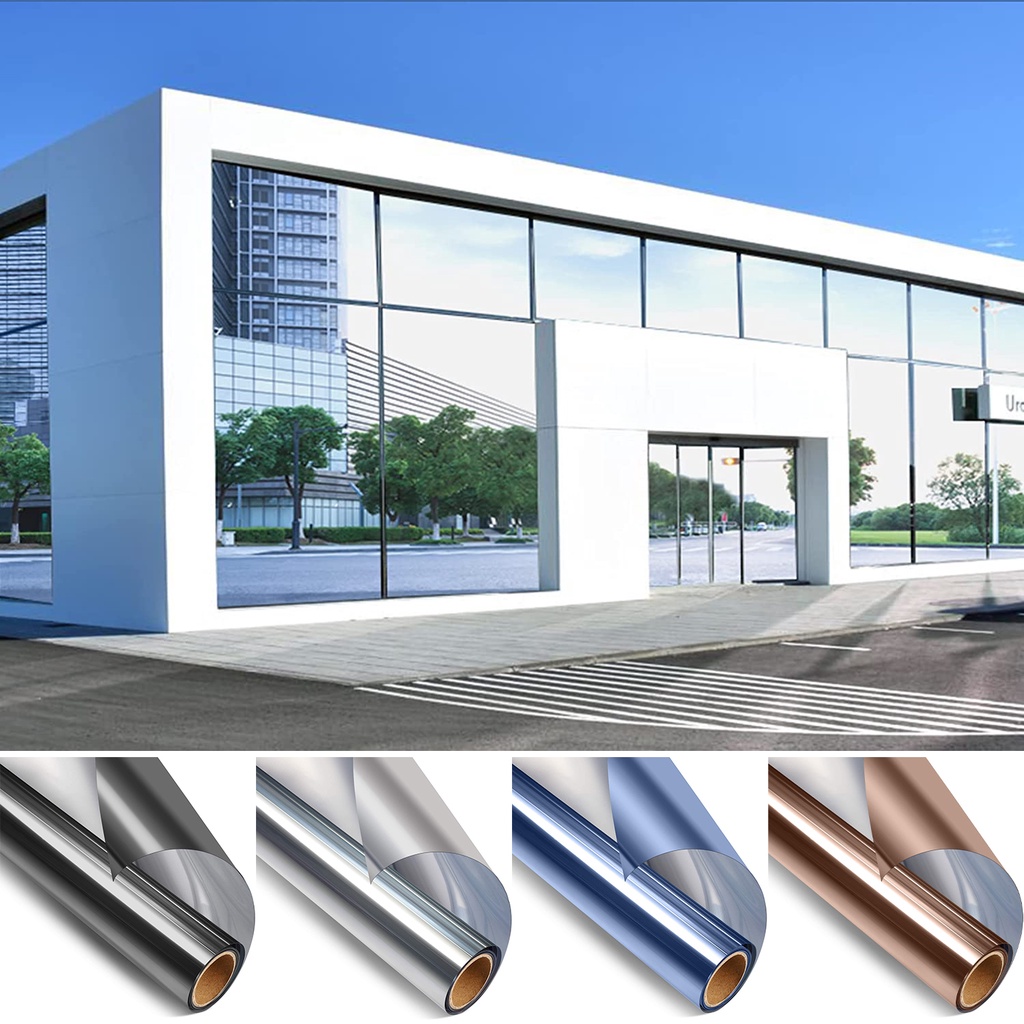 4M One Way Window Film, Mirror Effect Tint Glass Covering for Home ...