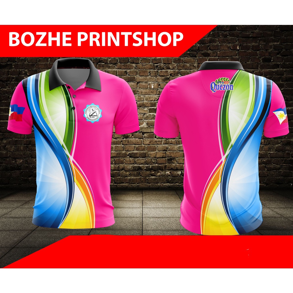 Teachers Full Sublimation Polo Shirt 3D Print Breathable T-Shirt Summer ...