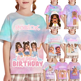 Roblox Girls T-shirt Roblox Birthday Shirt Cute Roblox 