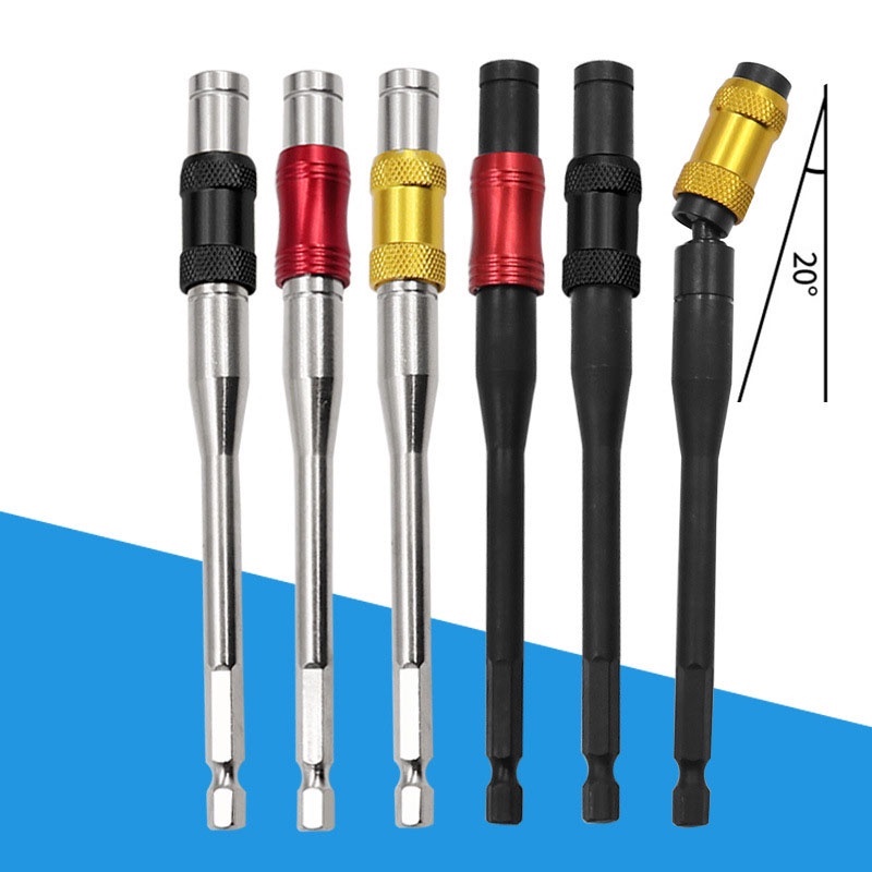 Quick adapter extensions Electric screwdrivers 145mm long hexagonal