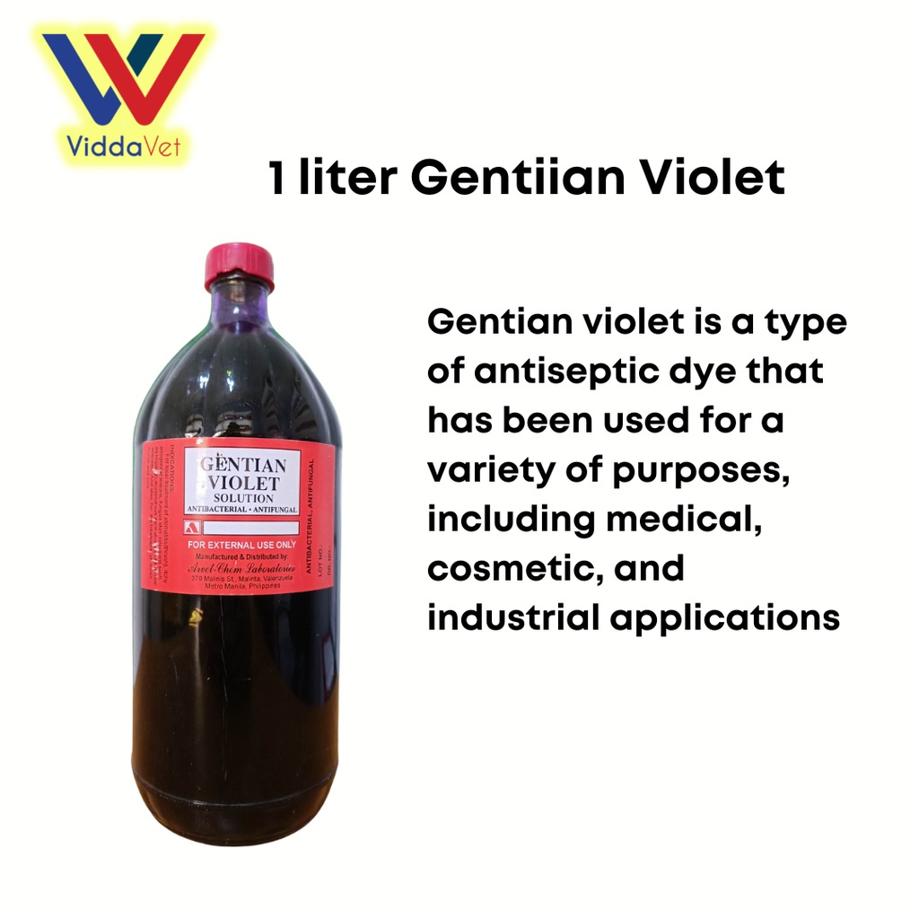 1 liter Gentian Violet solution Shopee Philippines