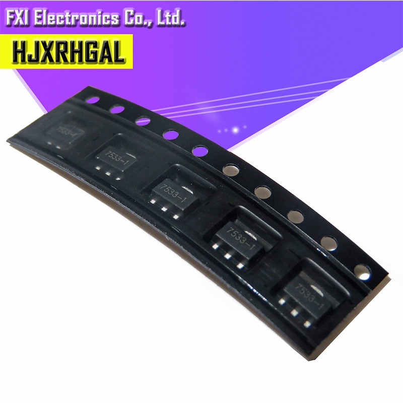 20PCS HT7533 HT7533-1 SOT SOT-89 HT7533-A SOT89 SMD voltage regulator ...