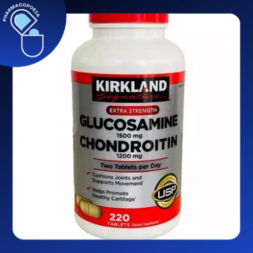 Pharmacopoeia Kirkland Signature Glucosamine 1500 mg & Chondroitin