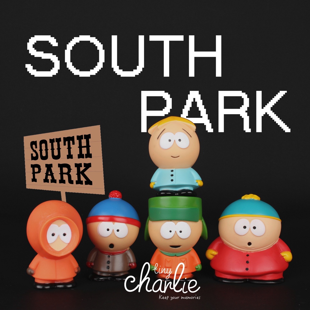 5PCS Set of The South Park Eric Cartman, Stan Marsh, Kyle Broflovski ...