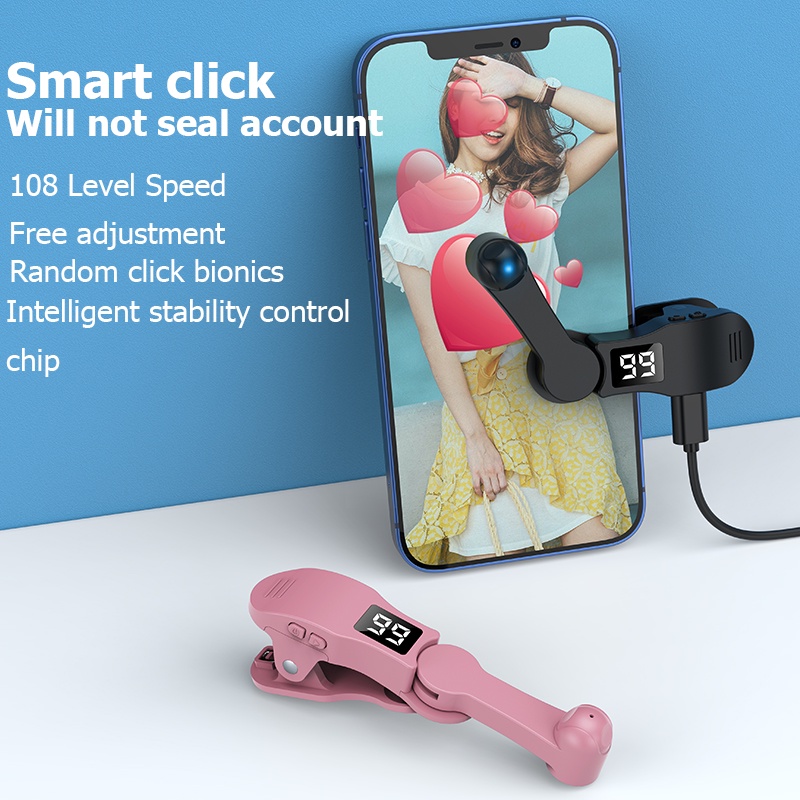 Tiktok like equipment auto screen clicker game cycle click auto like ...