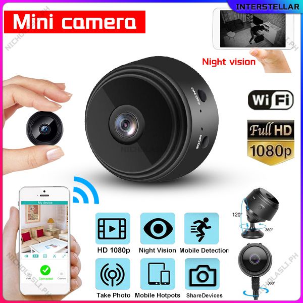 A9 Camera 1080P HD Mini Hidden Portable Camera Wireless Home ...