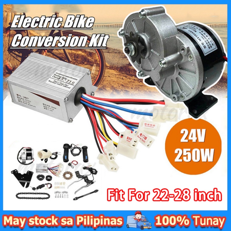24V 250W Bicycle Modification kit Electric Bike Conversion Kit Motor Controller For 22 28 inch bike Shopee Philippines