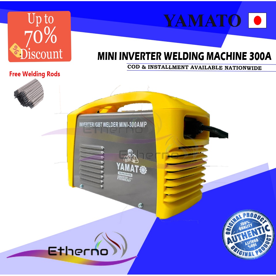 YAMATO JAPAN MINI Inverter IGBT Welder Welding Machine 300 AMP Japan Shopee Philippines