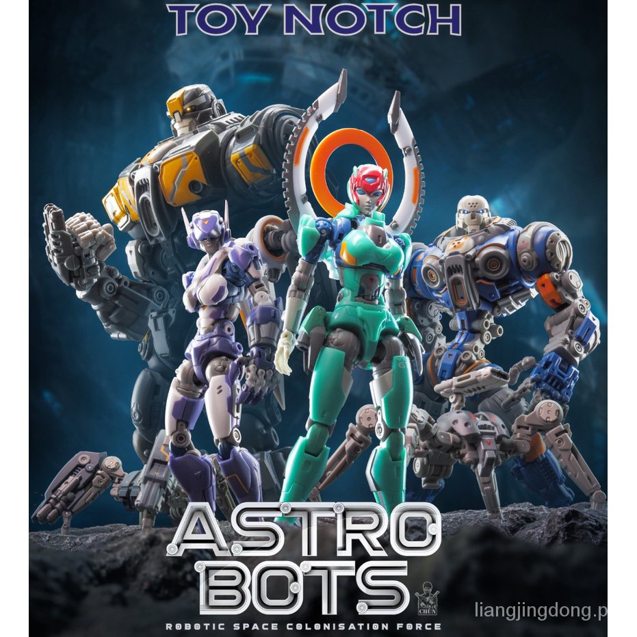 Transformation TOY NOTCH Astrobots A04 Athenia A05 Artimis Robotic