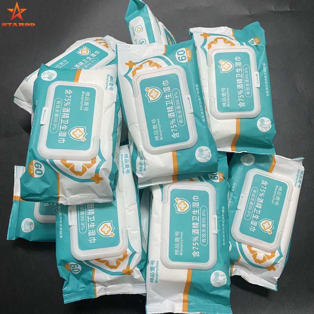 COD New Disinfectant Wipes 80pcs/pack 75 Alcohol Disinfectant Wipes