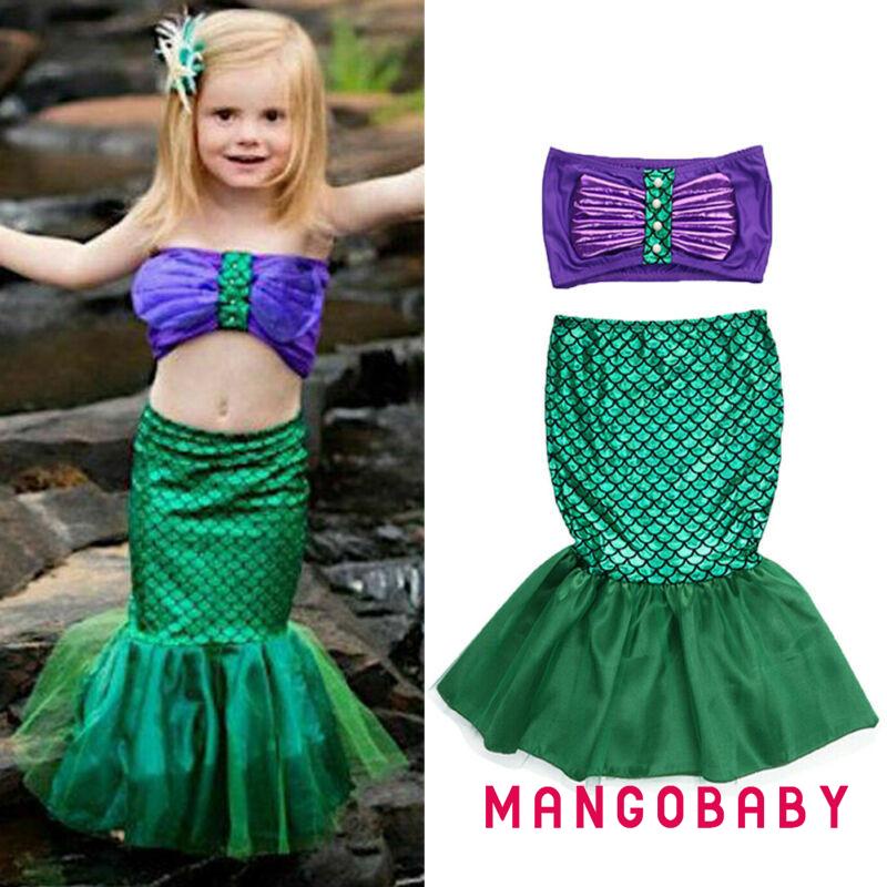 MG-Summer Baby Girls Swimsuit, 2 Pieces Swimwear Swimmable Short Top ...