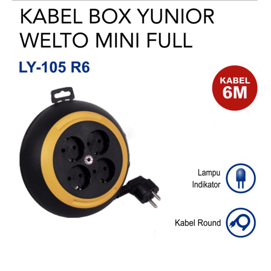 Loyal LY-105 R6 MINI YUNIOR WELTO BOX CABLE FULL MINI ROLL CABLE 6 ...