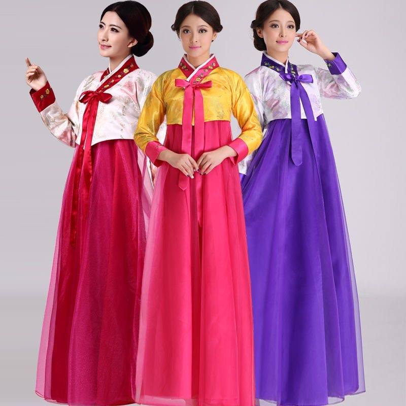 Women Hanbok dance performance traditional Korean female costume ethnic costume improved Korean Hanbok dress Shopee Philippines