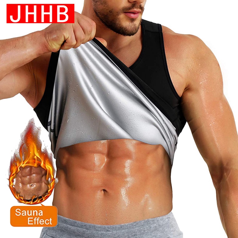 Sweat Sauna Vest Best Workout Sweat Vest JHHB Sauna Vest For Men