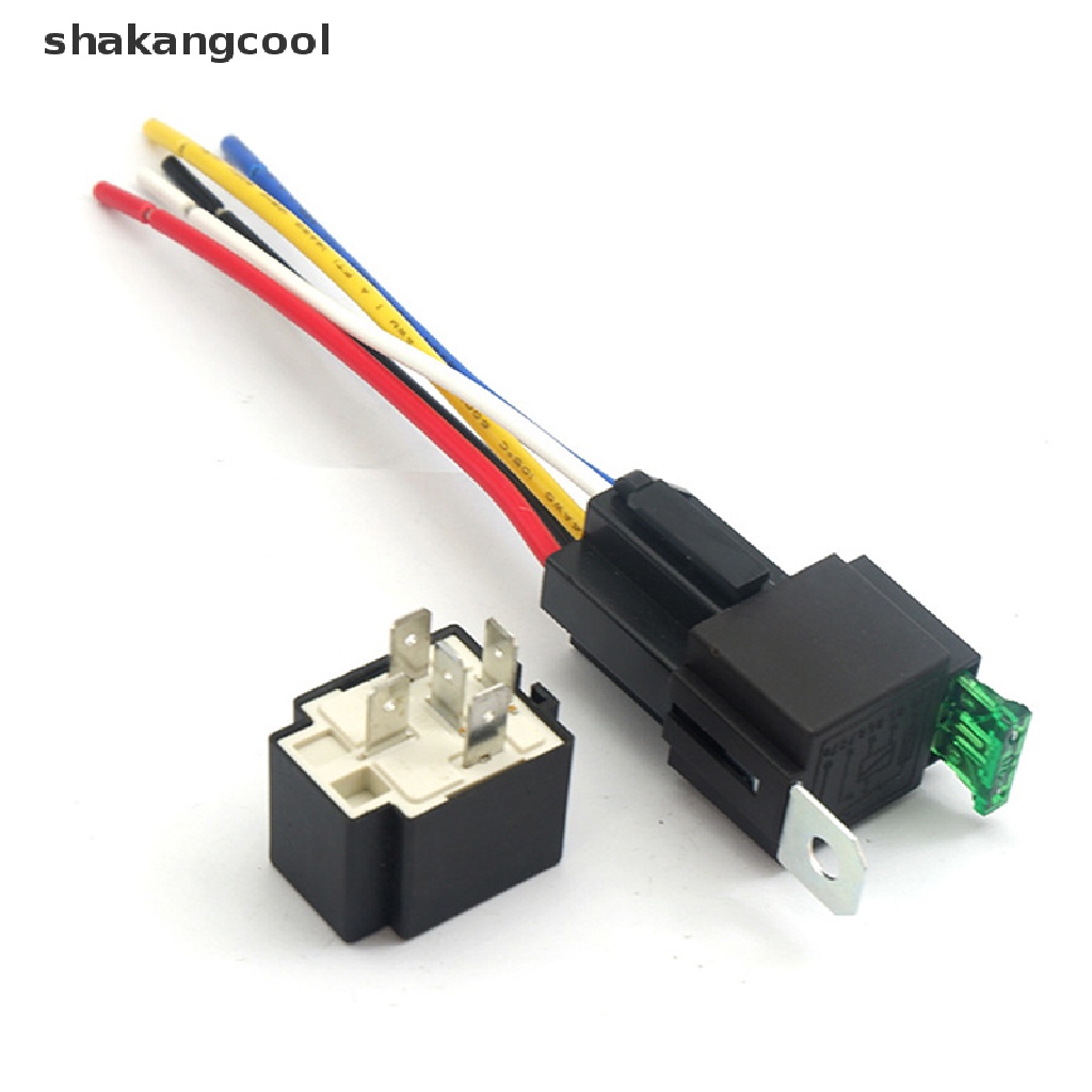 shakangcool 1PC 12V DC 4 Pin Car Automotive Fused Relay 30A Normally ...