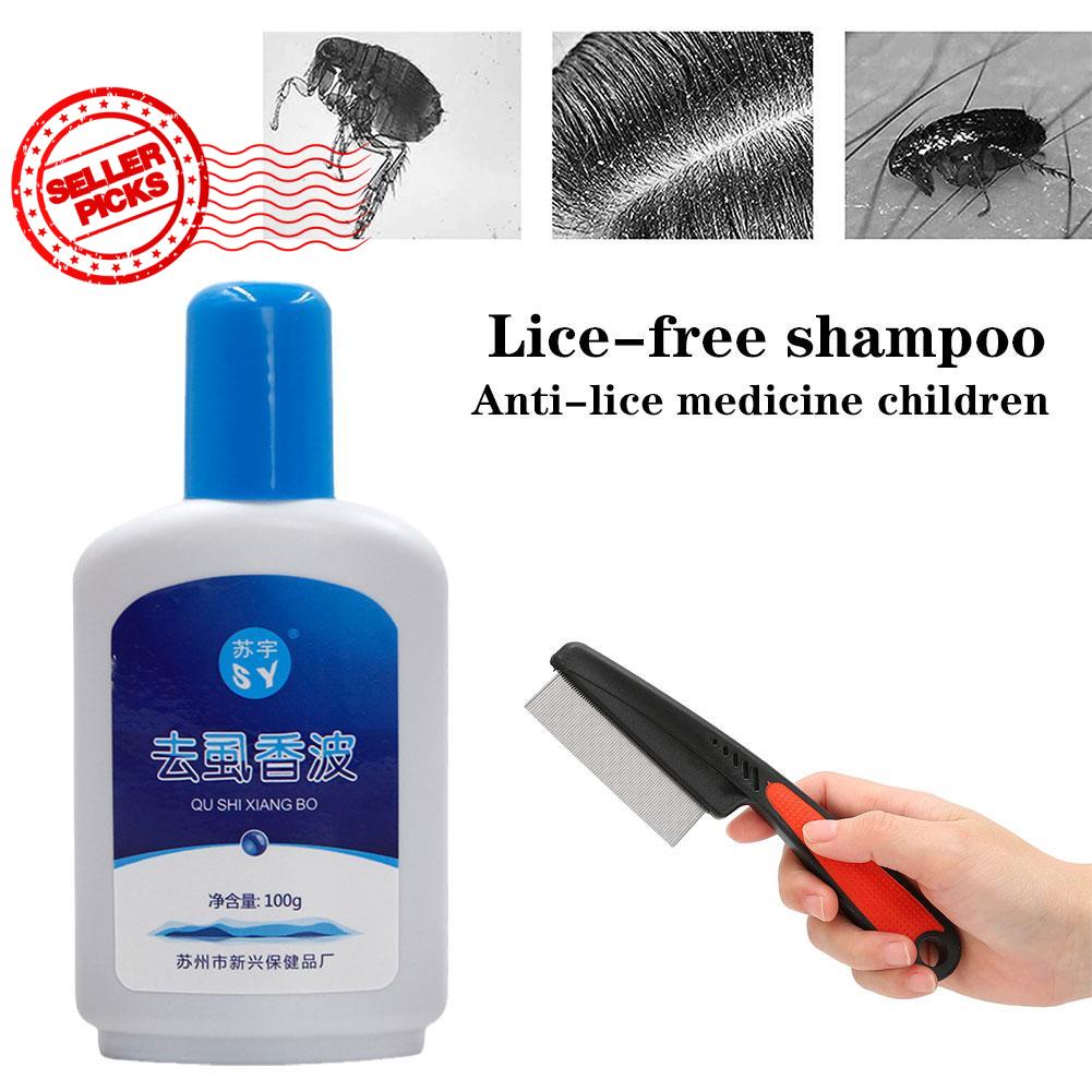 100g Children's Antilice Shampoo For Removing Head Lice Eggs And Long