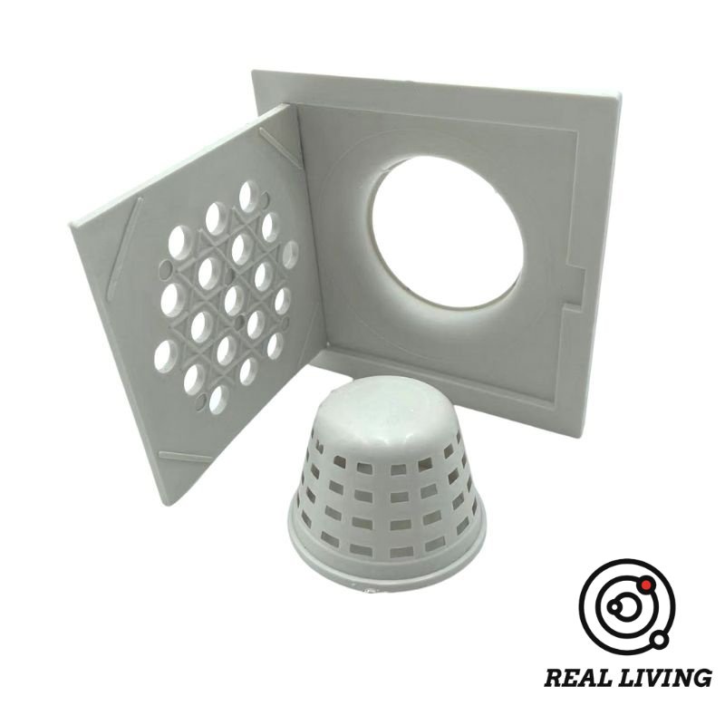 PVC Floor Drain With Cover/With Basket 4X4/C05036 Shopee Philippines
