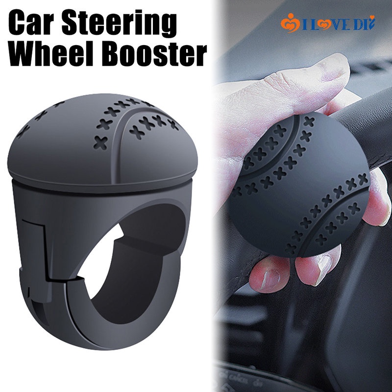 1 Pc Portable Mounted Detachable ABS Car Rotating Steering Wheel ...