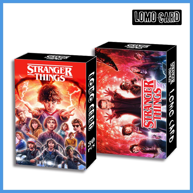 30pcs/box STRANGER THINGS Lomo Cards Eleven Will Dustin Mike Lucas ...