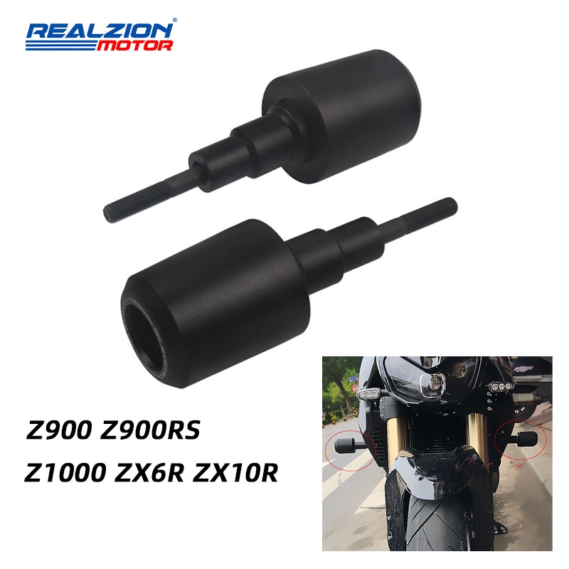REALZIONMOTOR Frame Slider For Z900 Rs Z900rs Z1000 Zx6r Zx10r Zx6r Zx