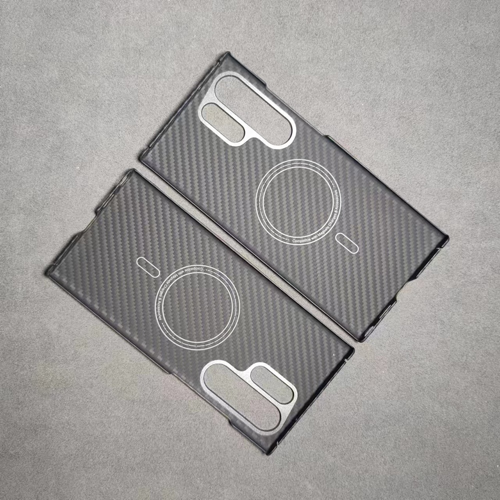 for magsafe Case For Samsung Galaxy S23 Ultra carbon fibre