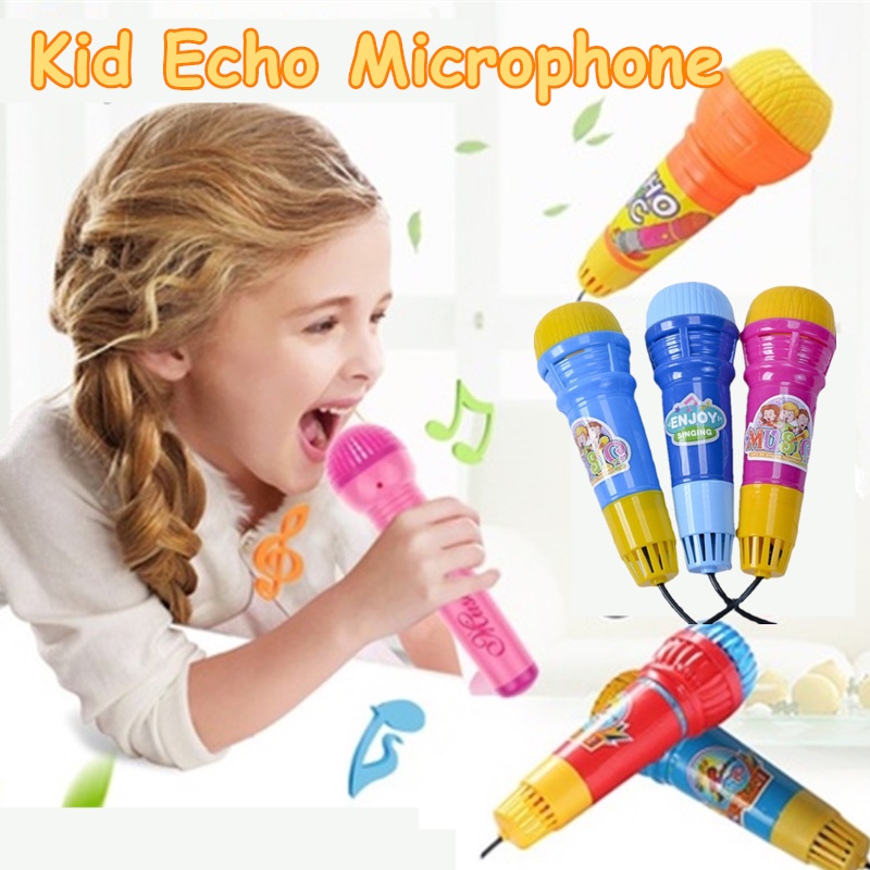 Children Echo Microphone Fun Microphone Singing Toys Baby Party Song ...