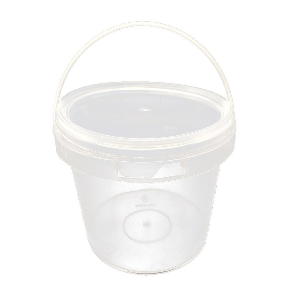 Plastics Pail With Lid and Handle Plastic Bucket with Handle Ice Cream