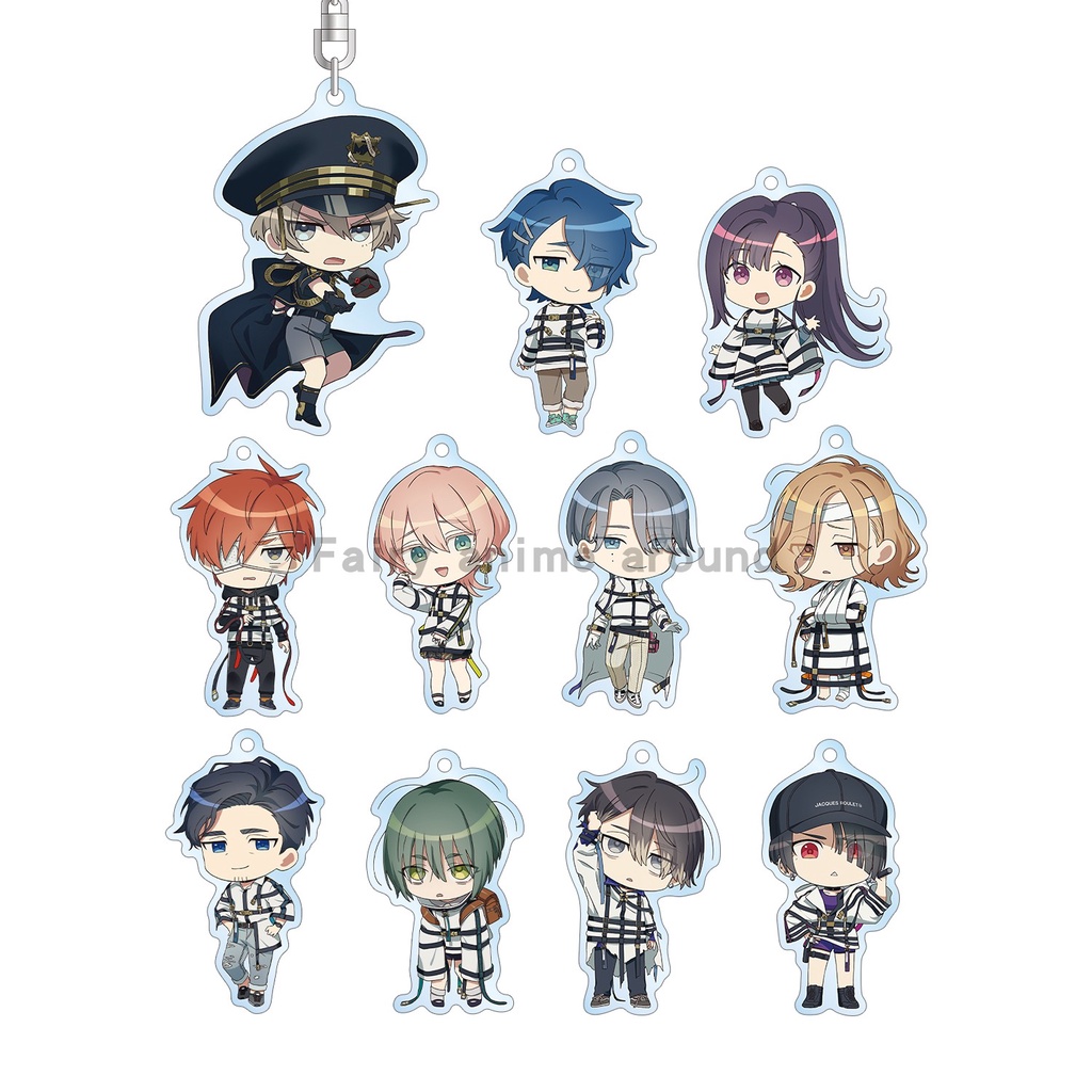 MILGRAM Anime Acrylic stand Keychain Mukuhara Kazui Shidou Kirisaki Es ...