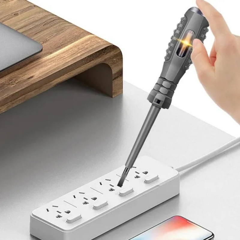Voltage Tester Pen Non-contact Induction Digital Power Detector ...