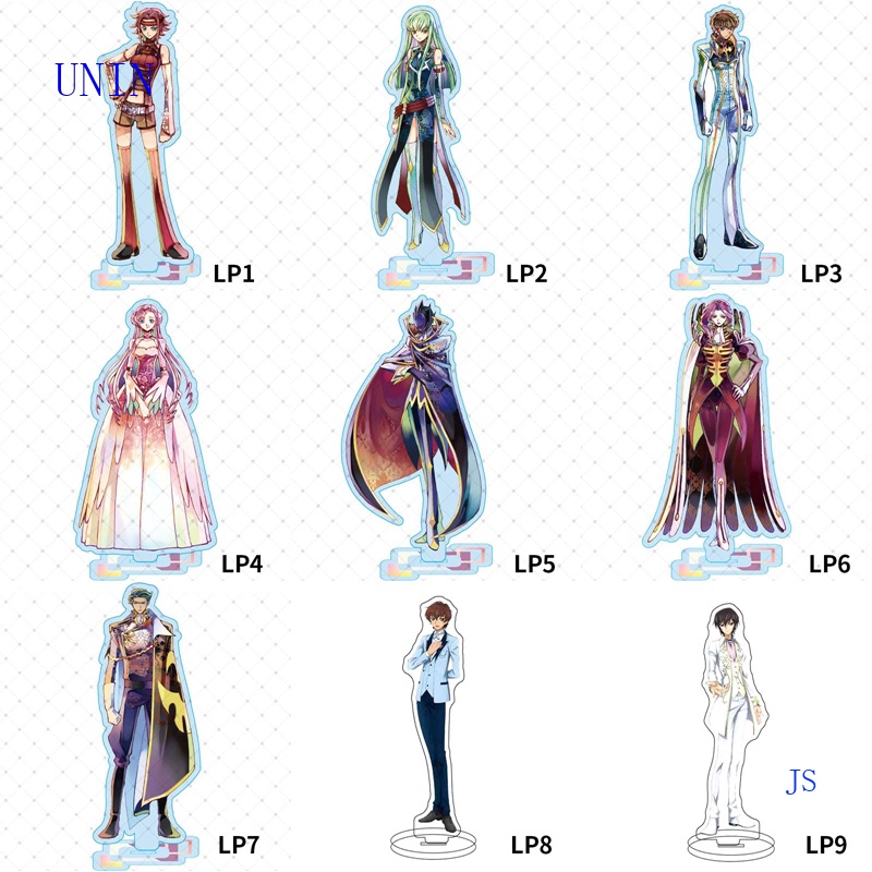 UNIN Anime Code Geass C.C Cosplay Acrylic Action Figure Lelouch ...