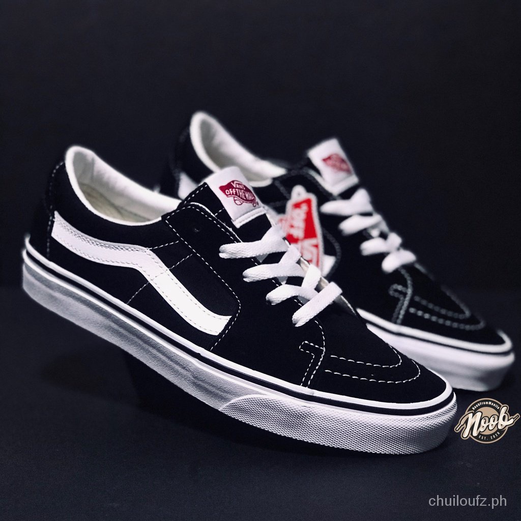 7OCB On Hand From s orig Classic Sk8-Low Black/White Shoes MKWJ ...