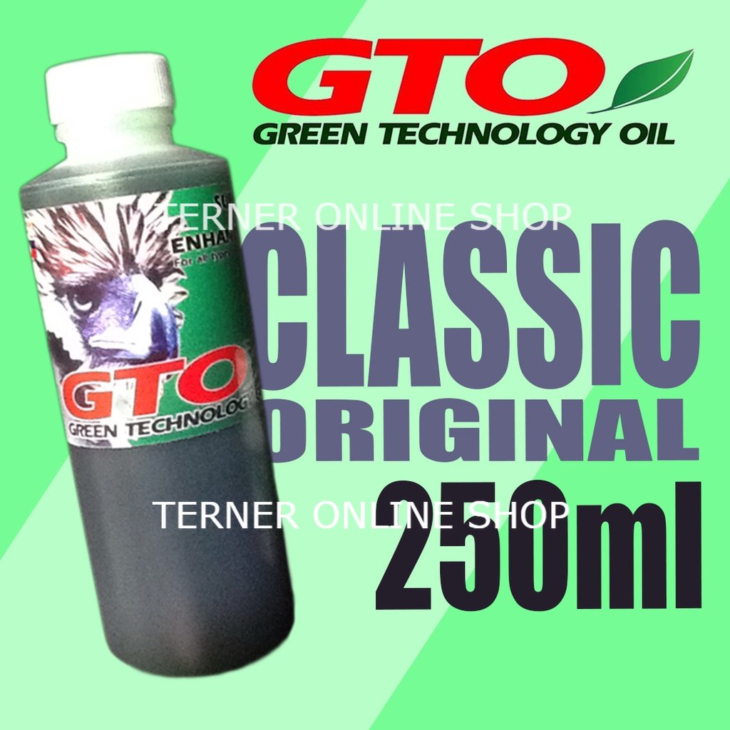 GTO Classic, Engine Oil Viscosity Enhancer Promotes Lower Carbon