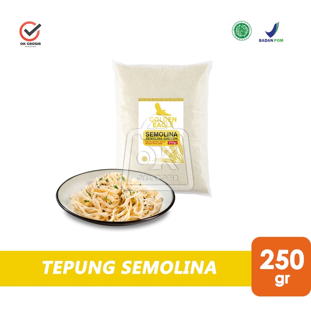 Semolina Pasta Flour/Golden Eagle Pasta Wheat Flour (Repack 250gr