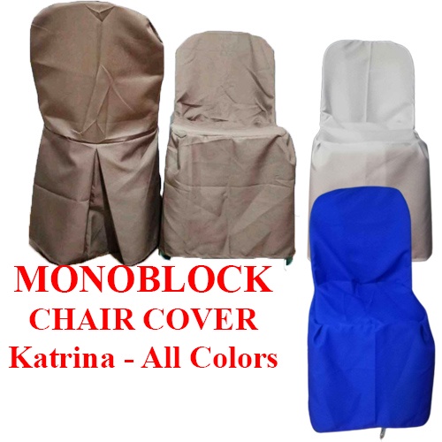 Mas makapal Monoblock Chair Cover Cover Katrina Fabric for Catering