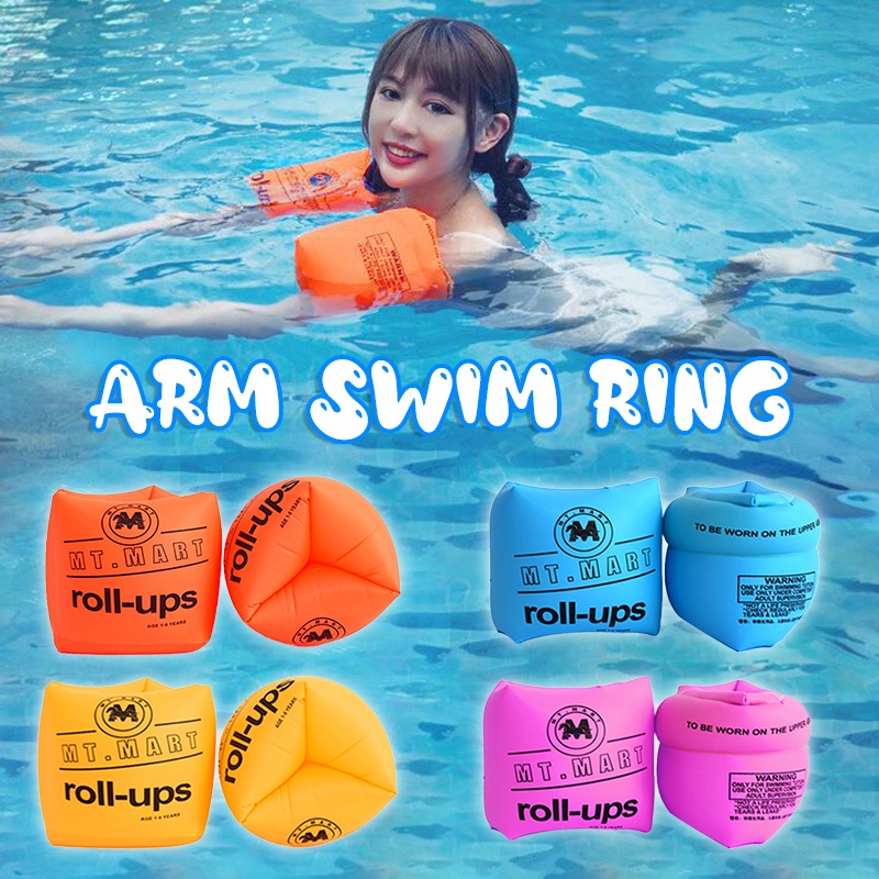 COD Inflatable Swimming Arm Float Rings For Adults and Children