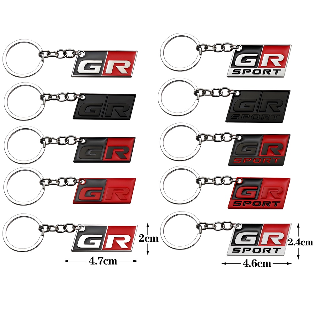 Toyota Keychain Key Chain GR Sport Keying Car GR Key Ring Chain Holder ...