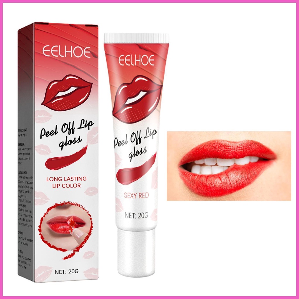 Peel Off Lip Stain 0.71oz Waterproof Peel Lip Stain Waterproof Non