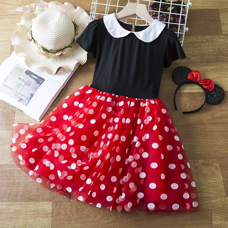Toddler Girl Dress Minnie Dress for Kid Minnie Mouse Cosplay Costumes  Children Party Birthday Clothes Princess Dresses for Girls | Shopee  Philippines