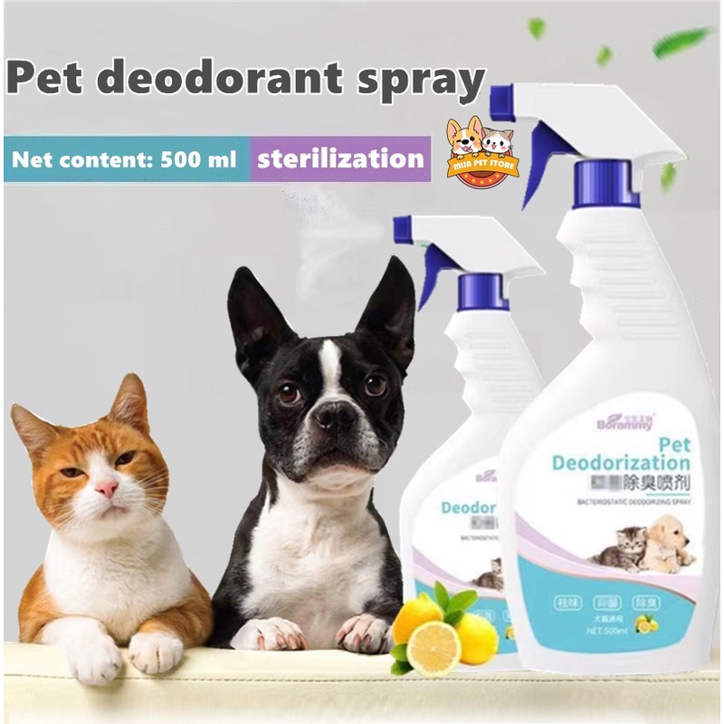 Pet Deodorant Spray Biological Enzyme Spray Deodorizing for Cats and ...