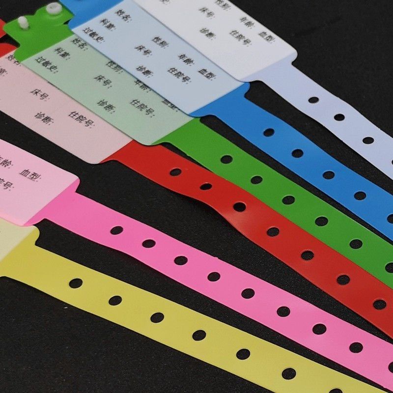 Hospital Bracelet Disposable Identification Wristband Patient Inpatient
