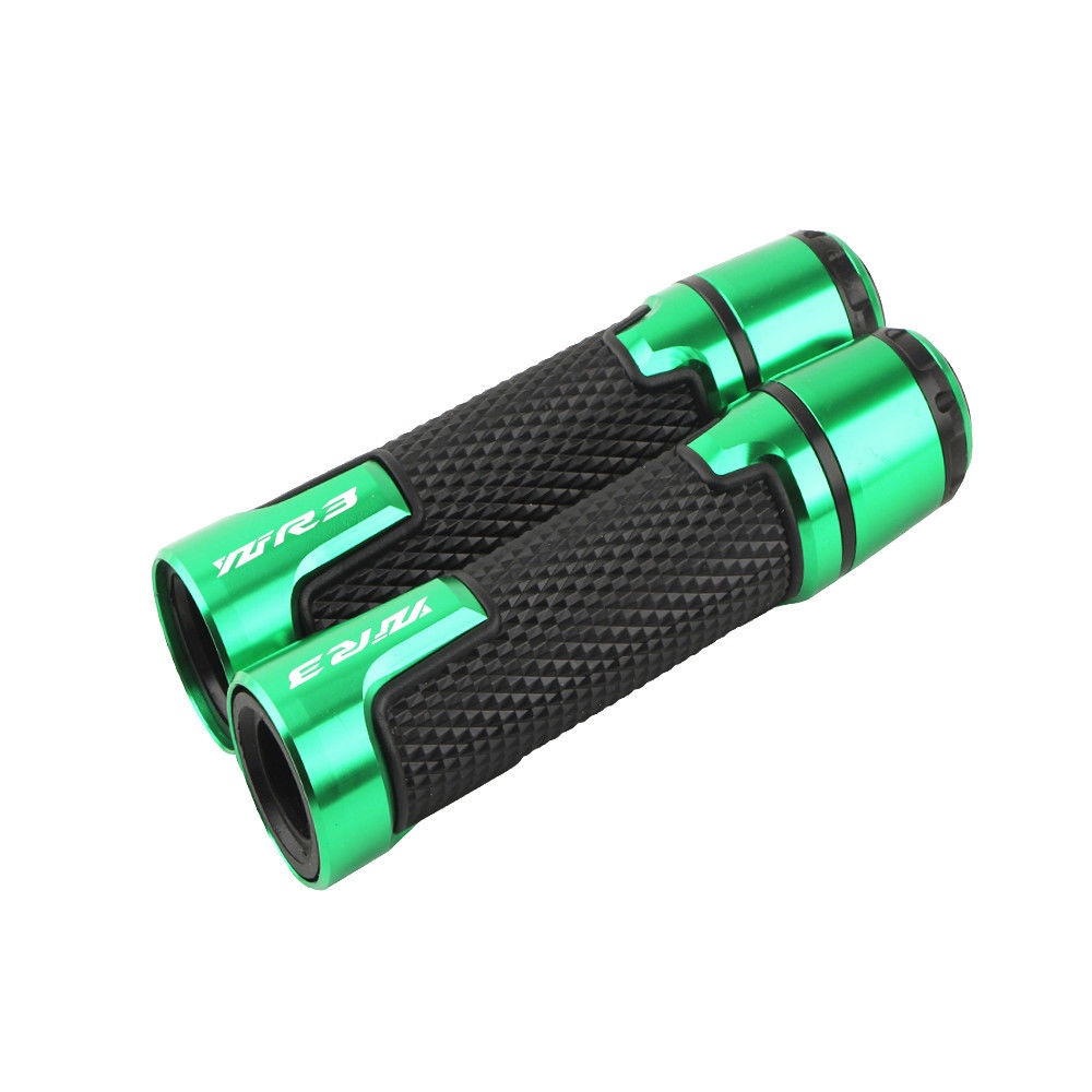 Yamaha YZF R3 Motorcycle Aluminum AntiSlip Handle Grip end Handle Bar