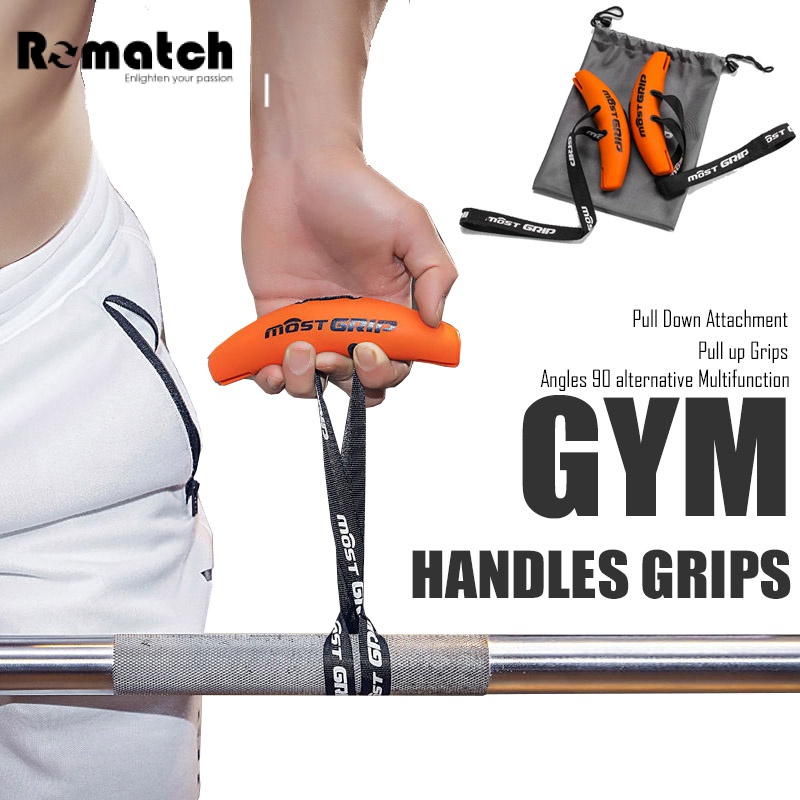 Alternative Multifunction Gym Handles Grips Pull Down Attachment, Pull