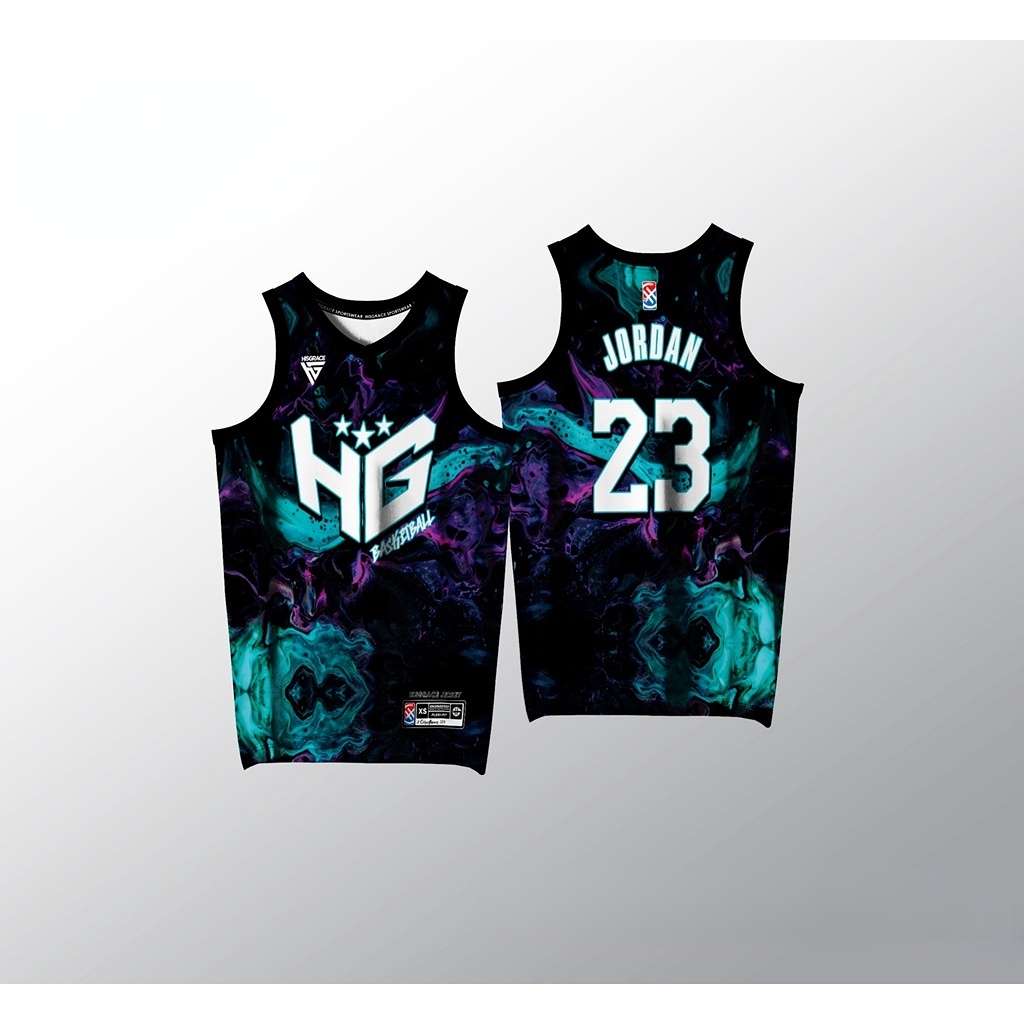 1 HG BASKETBALL MINT BLACK FULL SUBLIMATION HG JERSEY | Shopee Philippines