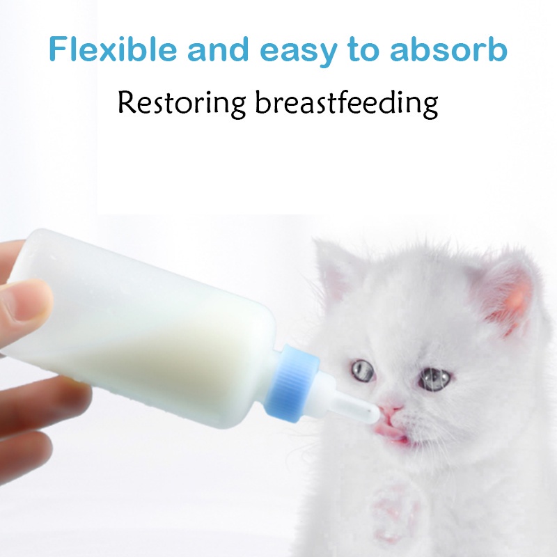 Pet feeding bottle for pets newborn orphaned puppy kitten rabbits