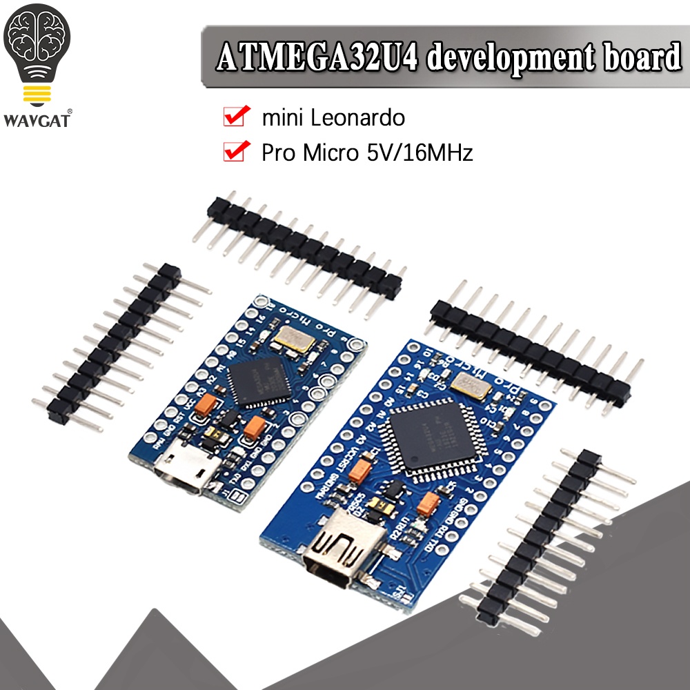 Pro Micro ATmega32U4 5V 16MHz Replace ATmega328 For arduino Pro Mini ...