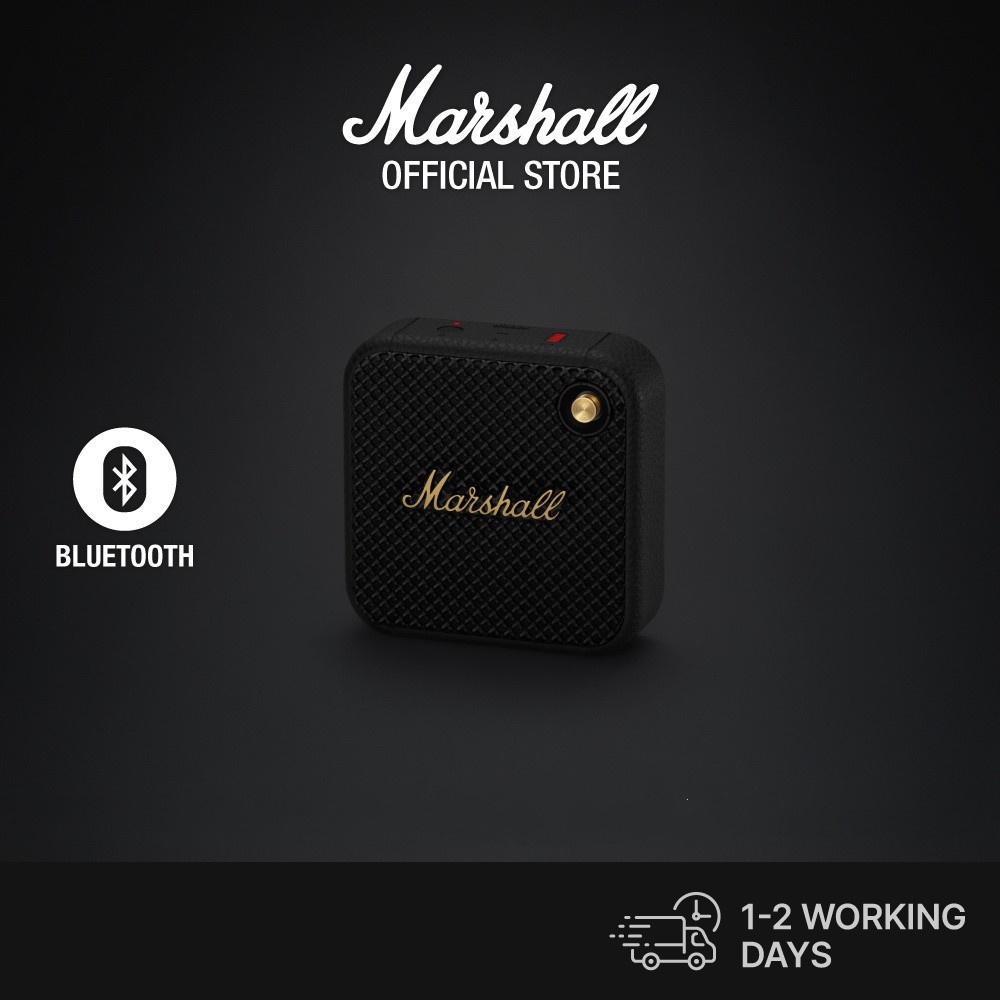 Original Marshall Willen wireless Bluetooth Portable Outdoor Speakers ...