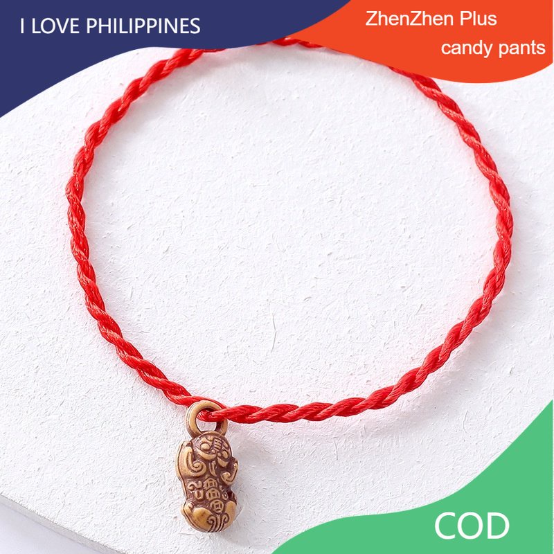 Fashion Unisex String Red Lucky Bracelet Shopee Philippines